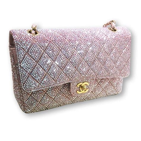 chanel bag with crystals